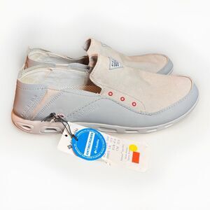 Men’s 14 Columbia Bahama Vent PFG Slip-On Shoes Wide Deck Shoes Canvas NEW